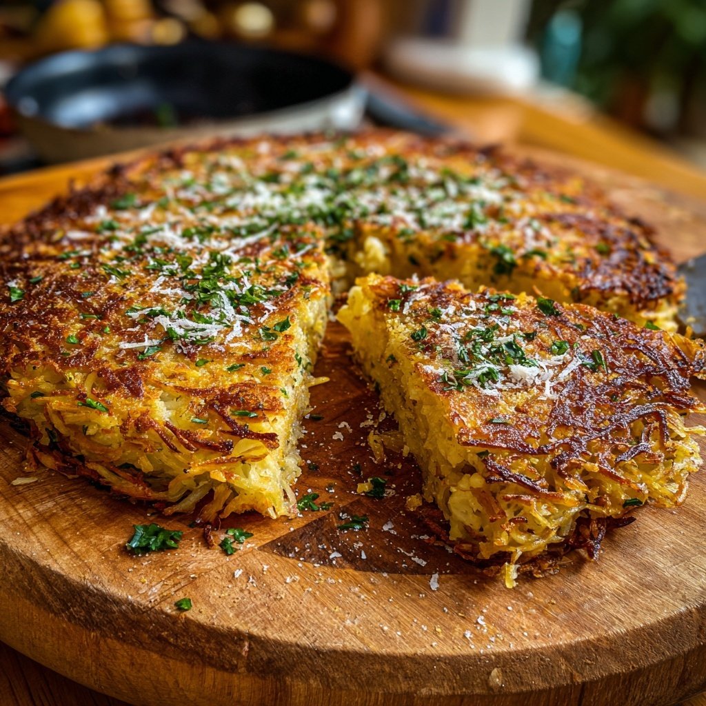Blumenkohl Rösti Im Ofen