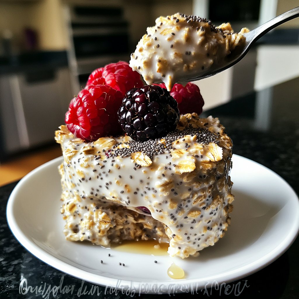 Overnight Oats fürs Büro