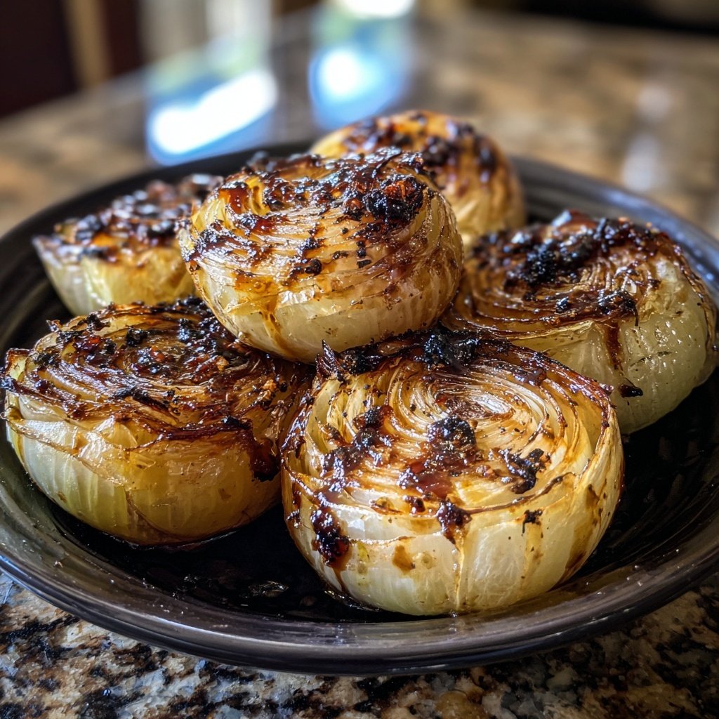Gegrillte Zwiebeln Süß
