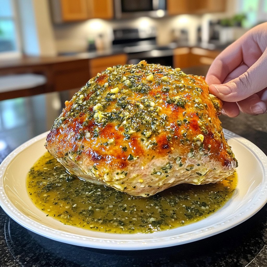 Hähnchenbrust mit Knoblauch Zitronen Sauce
